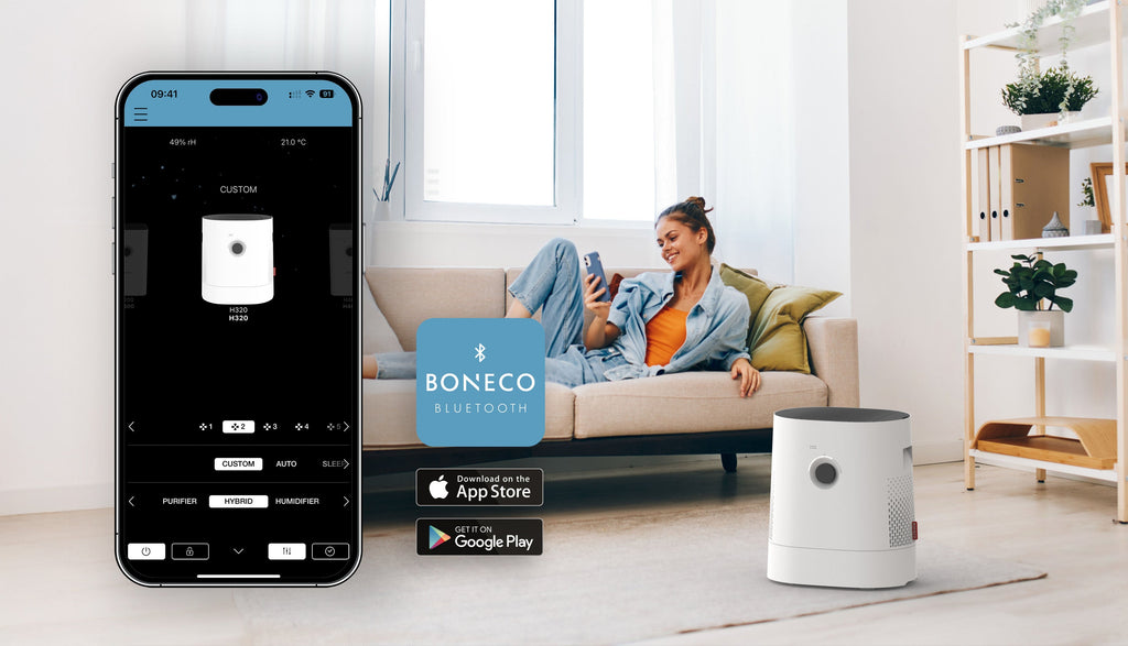 HYBRID Luftbefeuchter & Luftreiniger H320