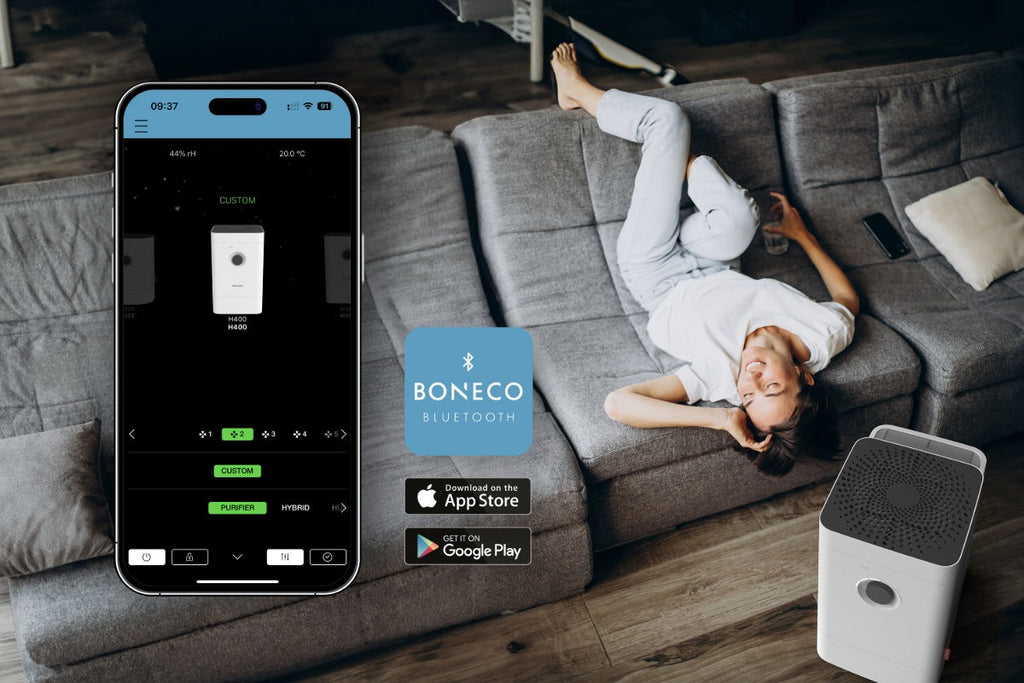 HYBRID Luftbefeuchter & Luftreiniger H400